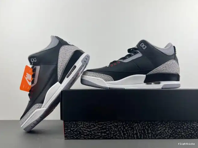 DN3707-010 Cement 3 Black Air Jordan 0515